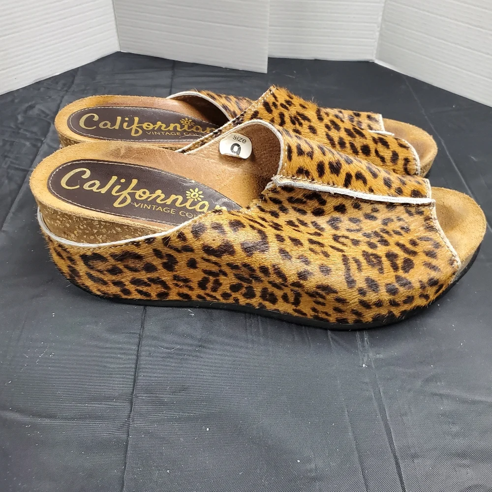 California Vintage Collection Wedge Slip-ons Size 9 - Picture 7 of 11